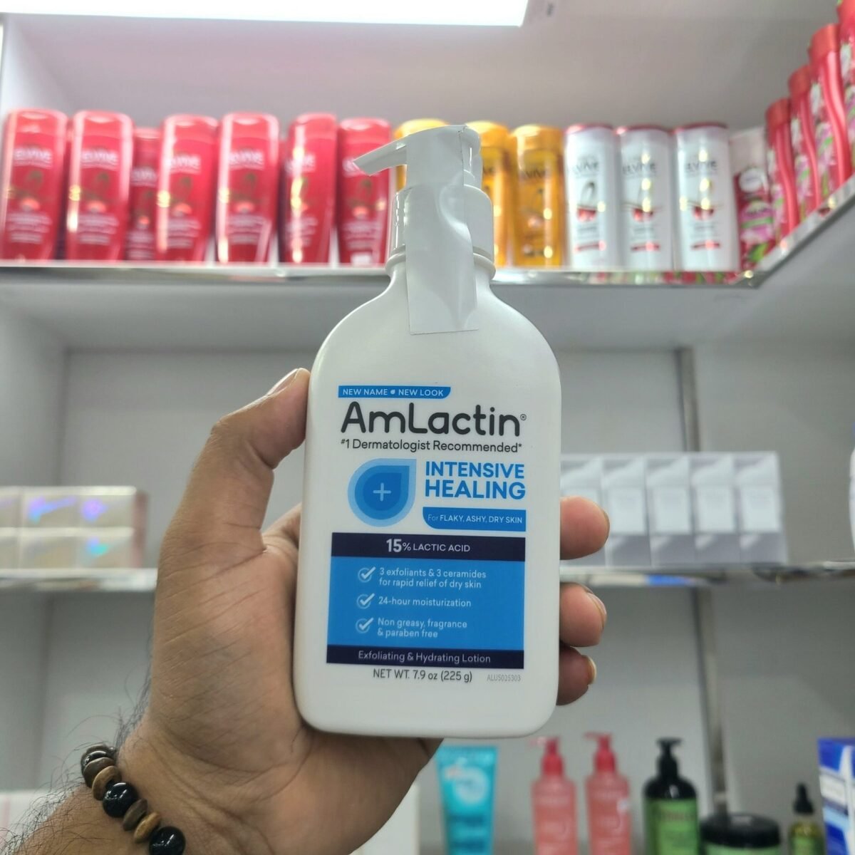 Amlactin Intensive Healing Lotion with 15% Lactic Acid AHA - Image 1