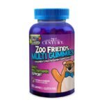 21st Century Zoo Friends Multi Gummies, Fruit 60 Count