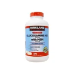 Kirkland Signature Extra Strength Glucosamine HCI 1500mg, With MSM 1500mg – 375 Tablets