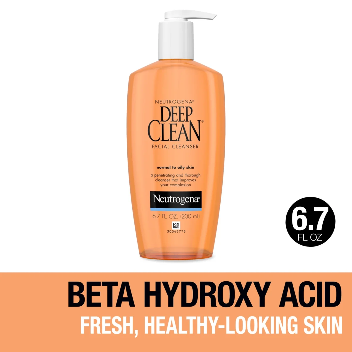 Neutrogena deep clean facial cleanser 200 ml - Image 2