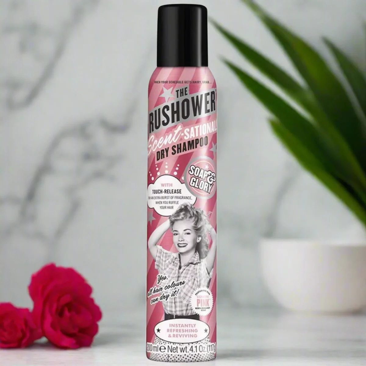 Soap & Glory The Rushower Scent Sational Dry Shampoo 200Ml - Image 1