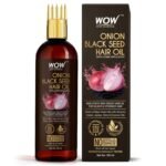 Wow Onion Black Seed Hair Oil with Comb Applicator