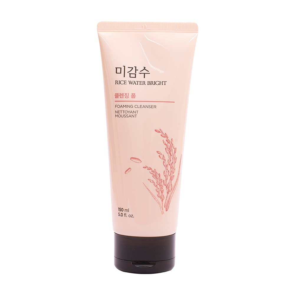 cLVgTgzlCTpqsNR56LZY4Lec9PJxPuLoO62AnclO The face shop rice water bright cleanser 150ml - Image 1